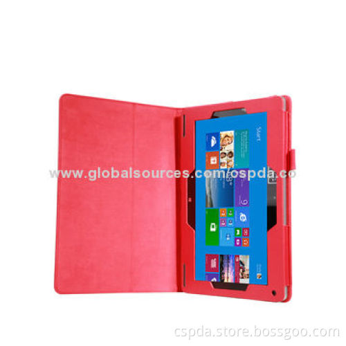 PU leather slim back stand cover case for Acer Aspire Switch 10